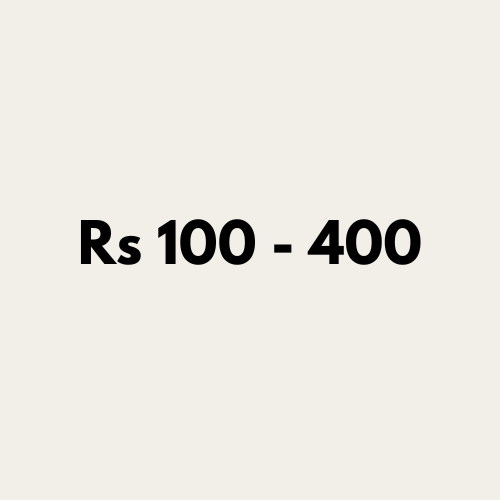 Rs 100-400