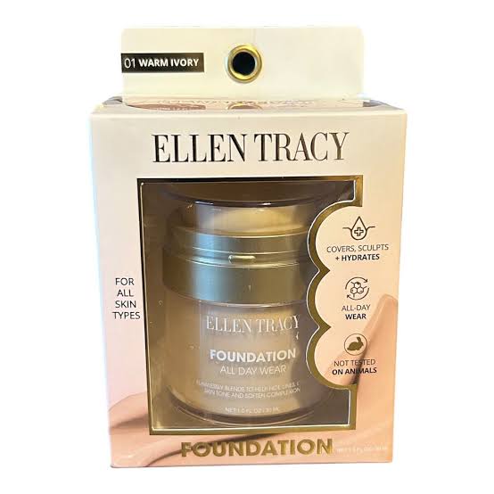 Ellen Tracy 01 warm ivory foundation