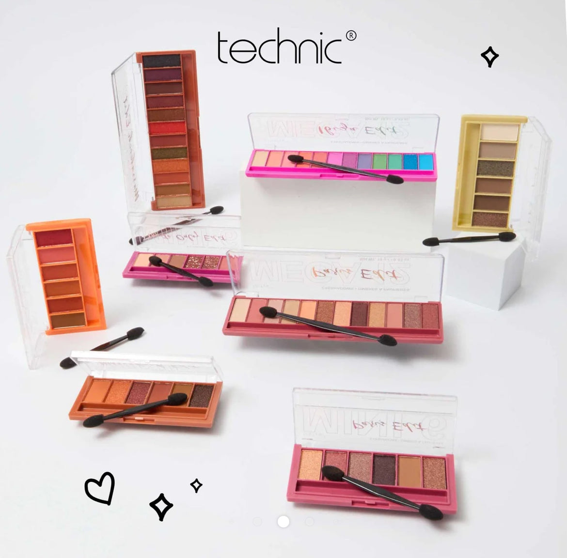 Technic Eyeshadow Palettes