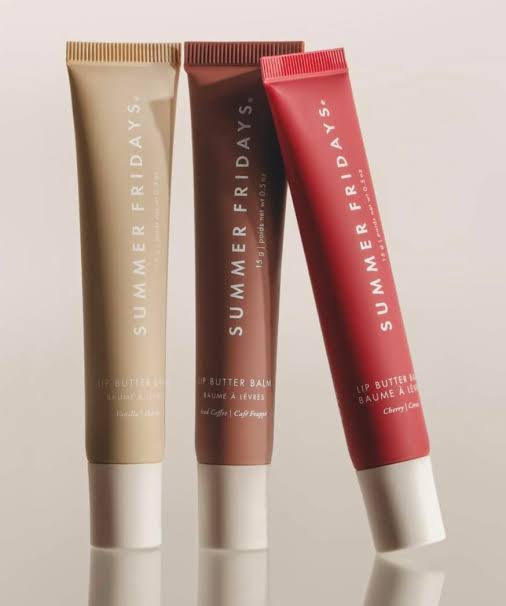 Summer Friday Tinted Butter lip balms