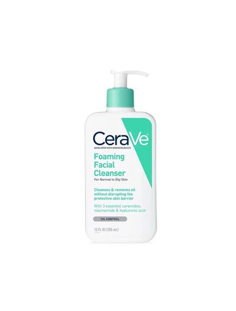 CeraVe Foaming Cleanser with Niacinamide for Normal to Oily Skin 236ml