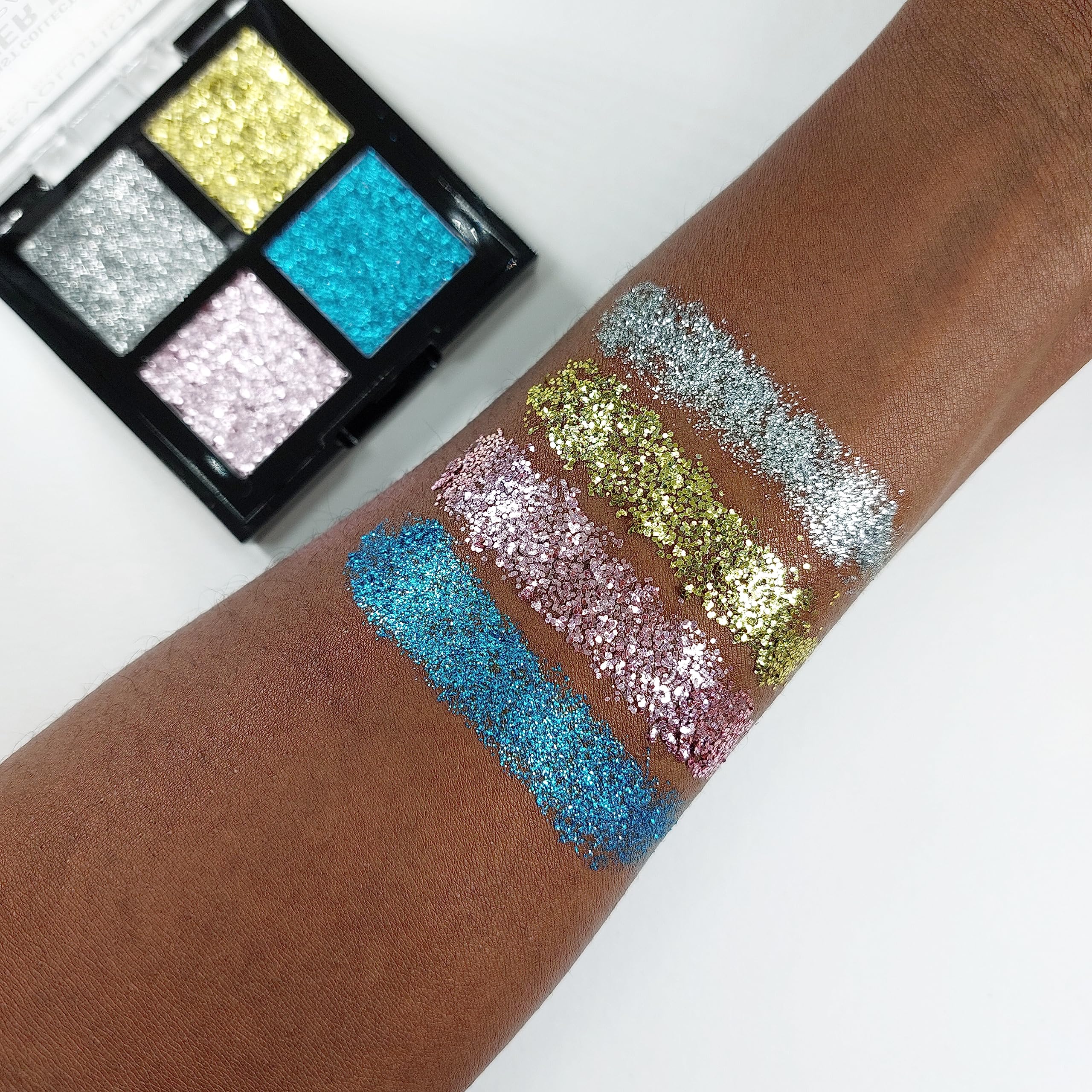 Revolution Glitter Balm Eyeshadow Palette
