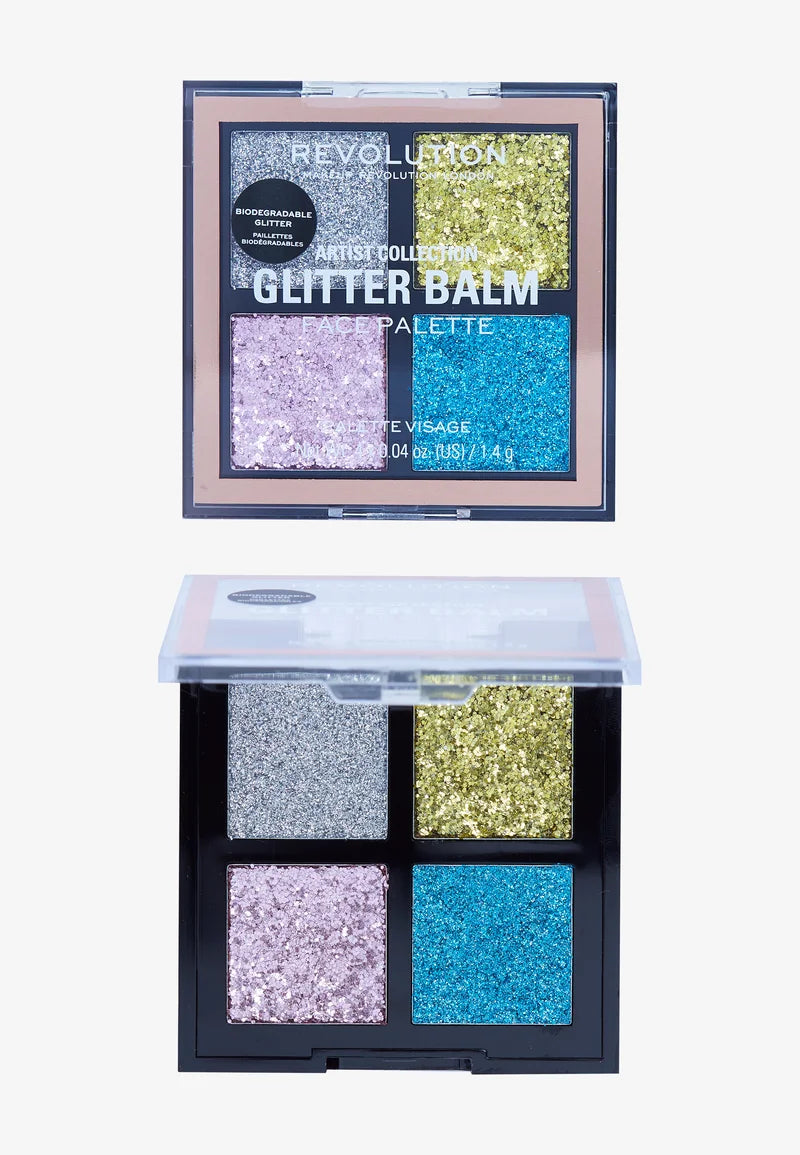 Revolution Glitter Balm Eyeshadow Palette