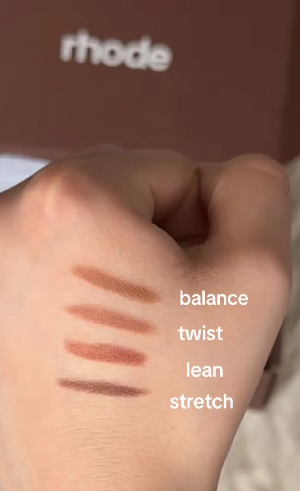 Rhode Peptide Lip Shape Liners ( leftover )