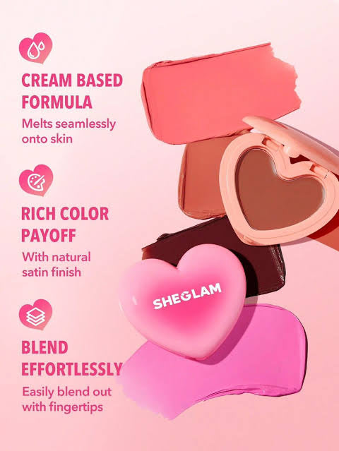 Sheglam Playing Cupid Cream Blush-Romance