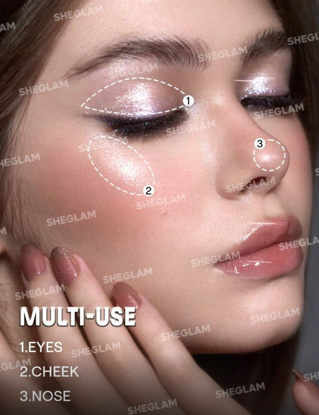 Sheglam Sparkling Eyeshadow Adorned Single Shadow