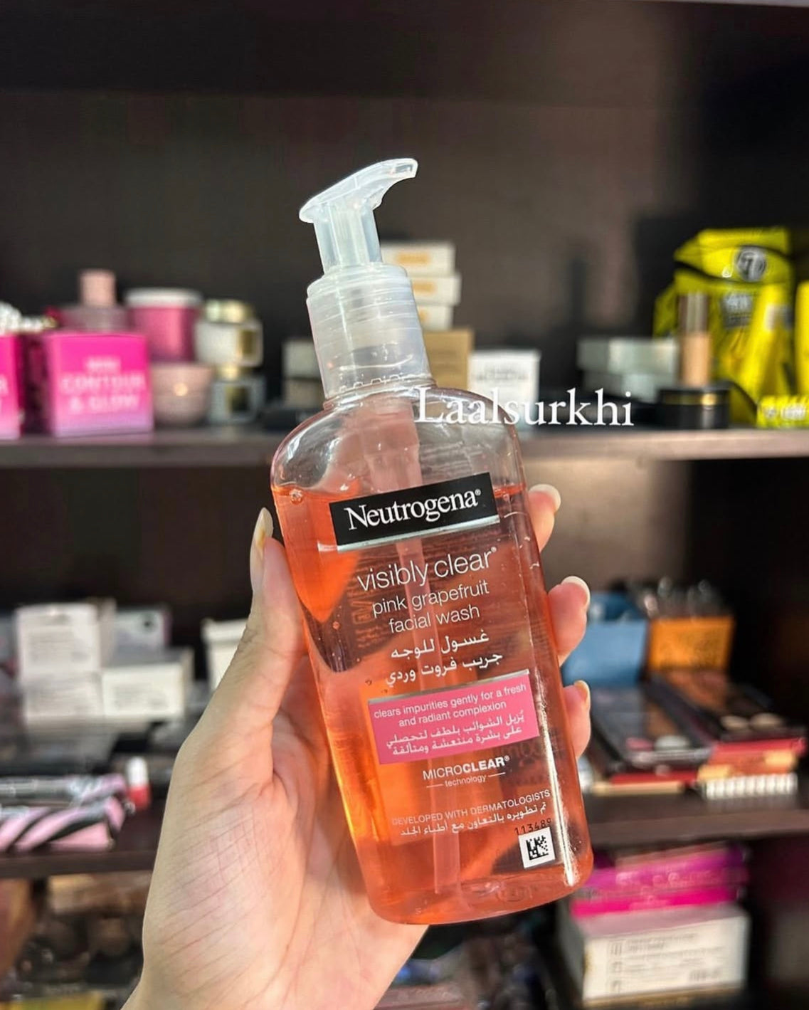 Neutrogena Visibly Clear Pink Grapefruit Facial Wash 200ml