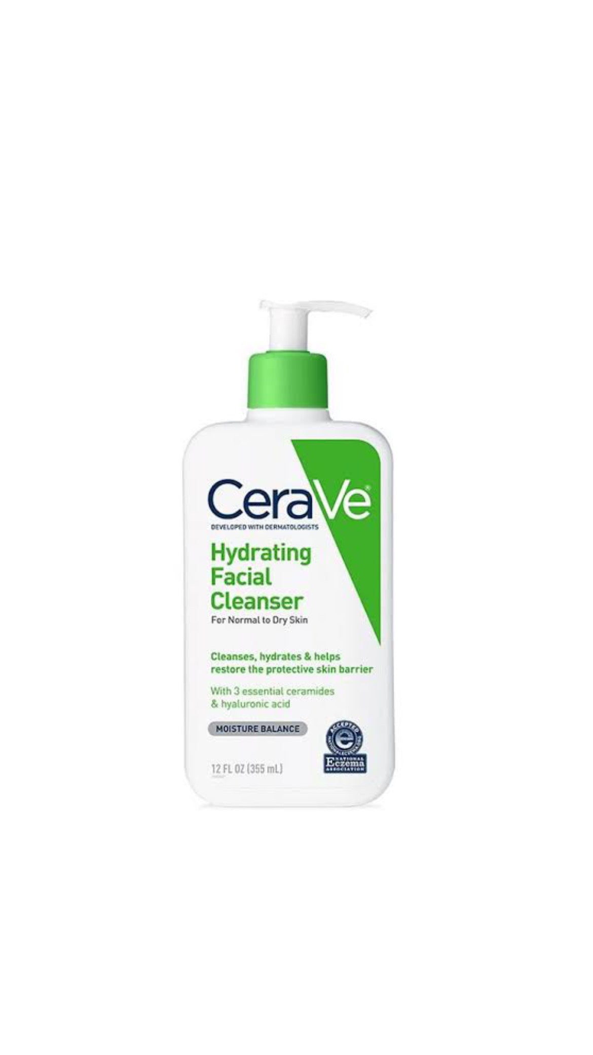 CeraVe Hydrating Facial Cleanser, Moisturizing Face Wash