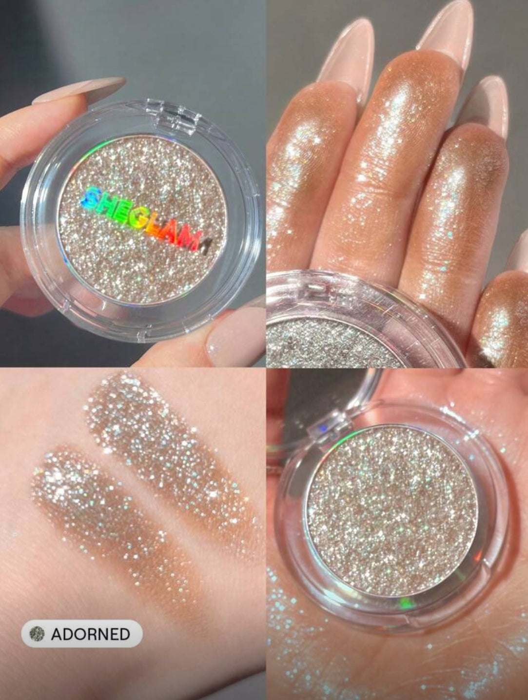 Sheglam Sparkling Eyeshadow Adorned Single Shadow
