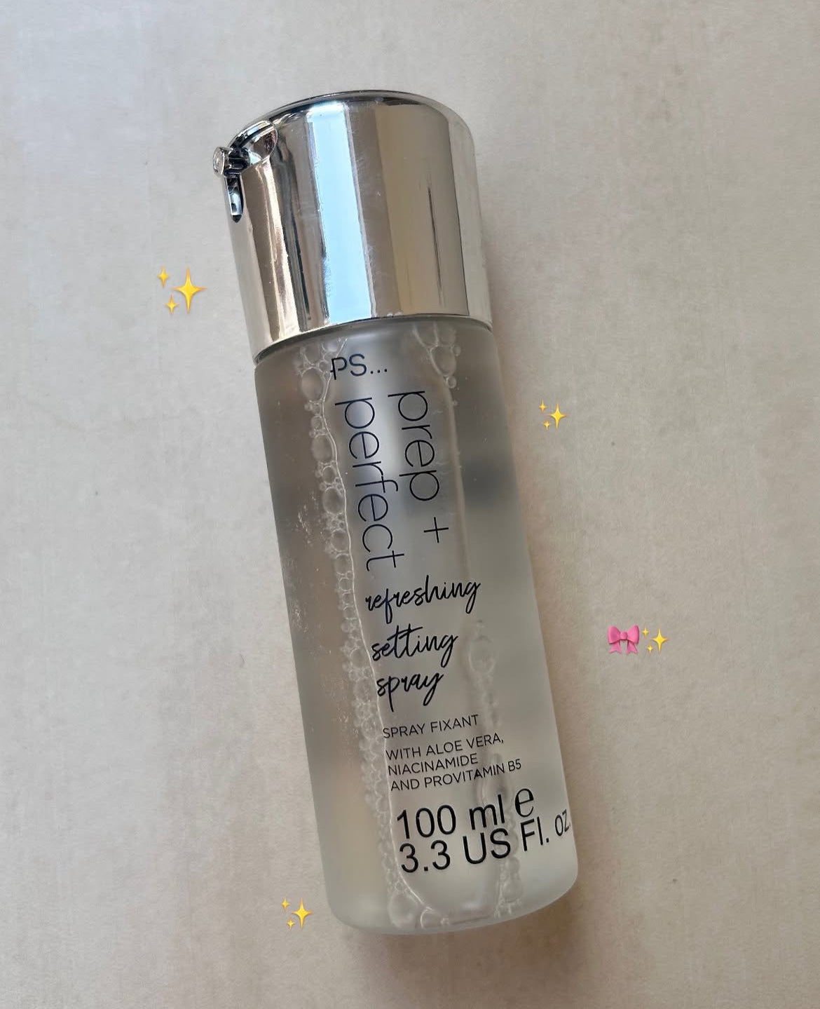 Primark Perfect & Perfect setting spray