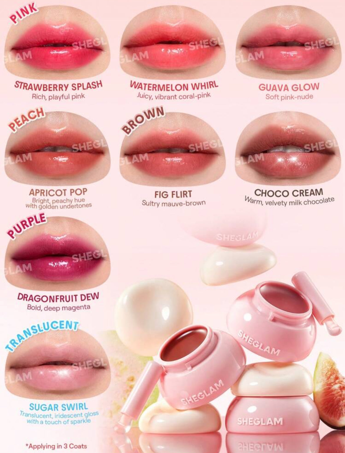 Sheglam Hydra Jelly Pocket Lip Jam