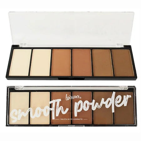 Luisance smooth powder contour palette