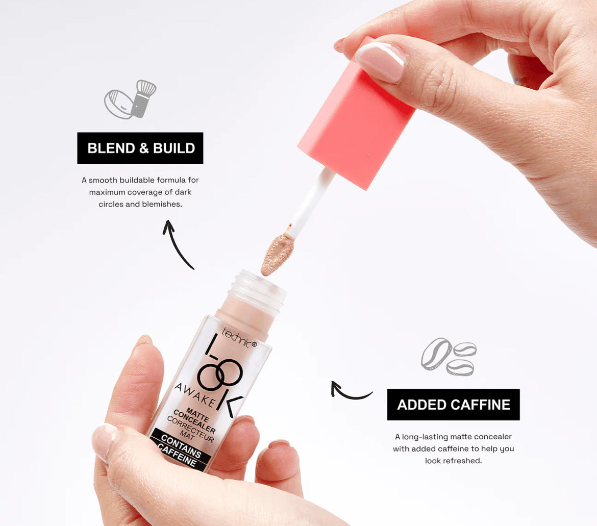 Technic Awake Look Caffine Concealer Toasted Oats
