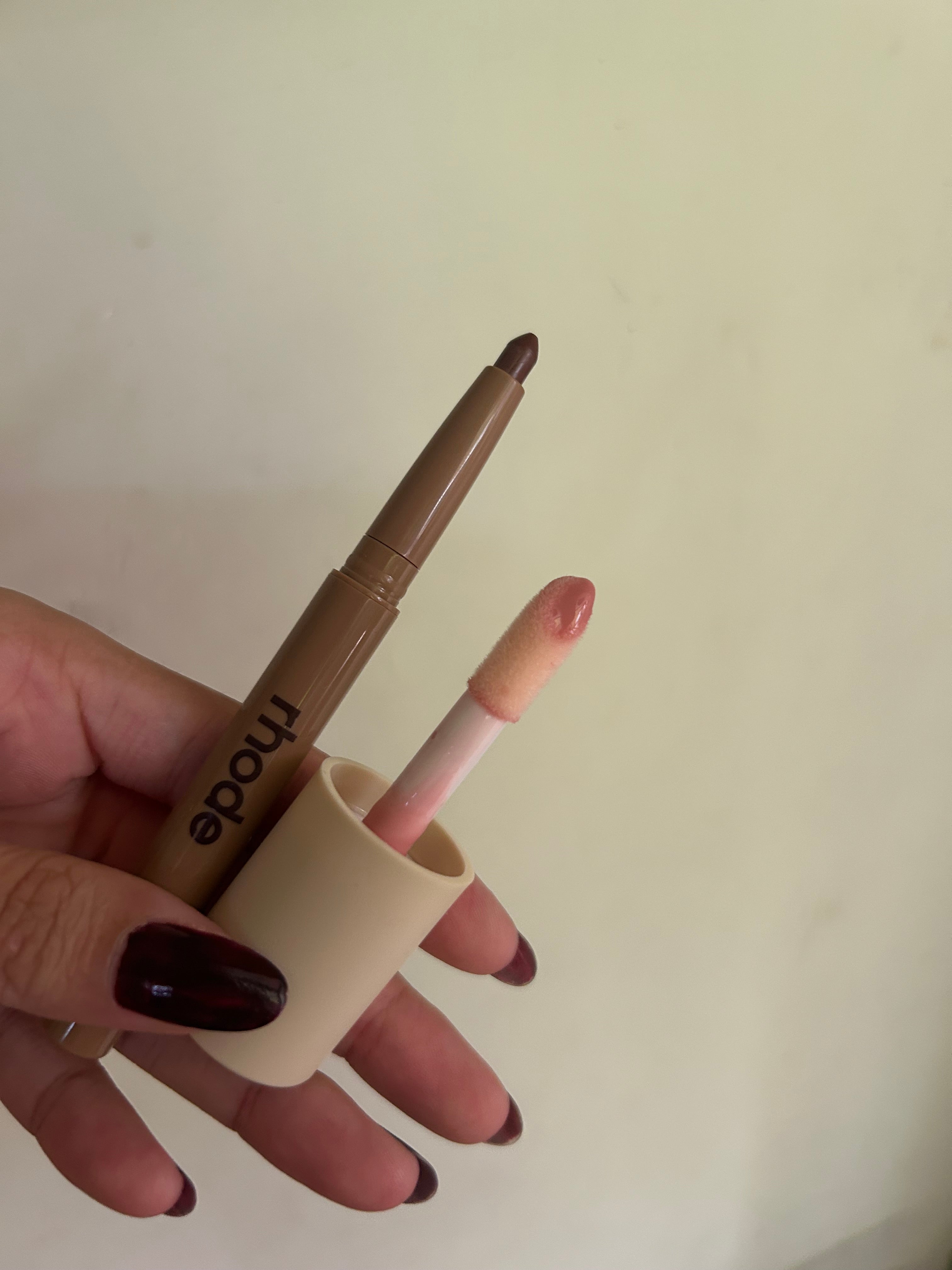 Rhode Lip Liner and Summer Friday Lip Oil Duo