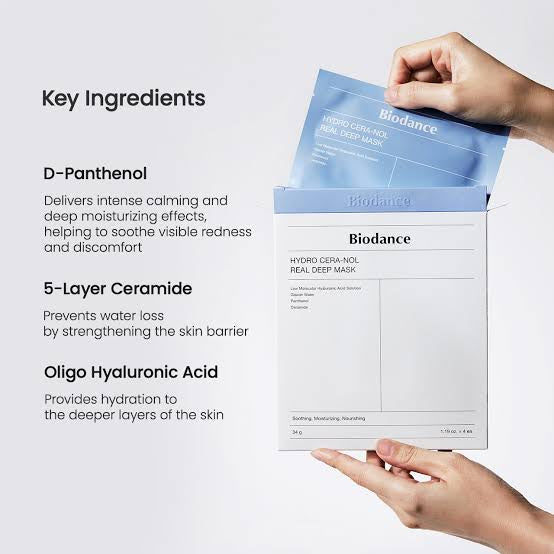 BIODANCE HYDRO CERA-NOL REAL DEEP MASK